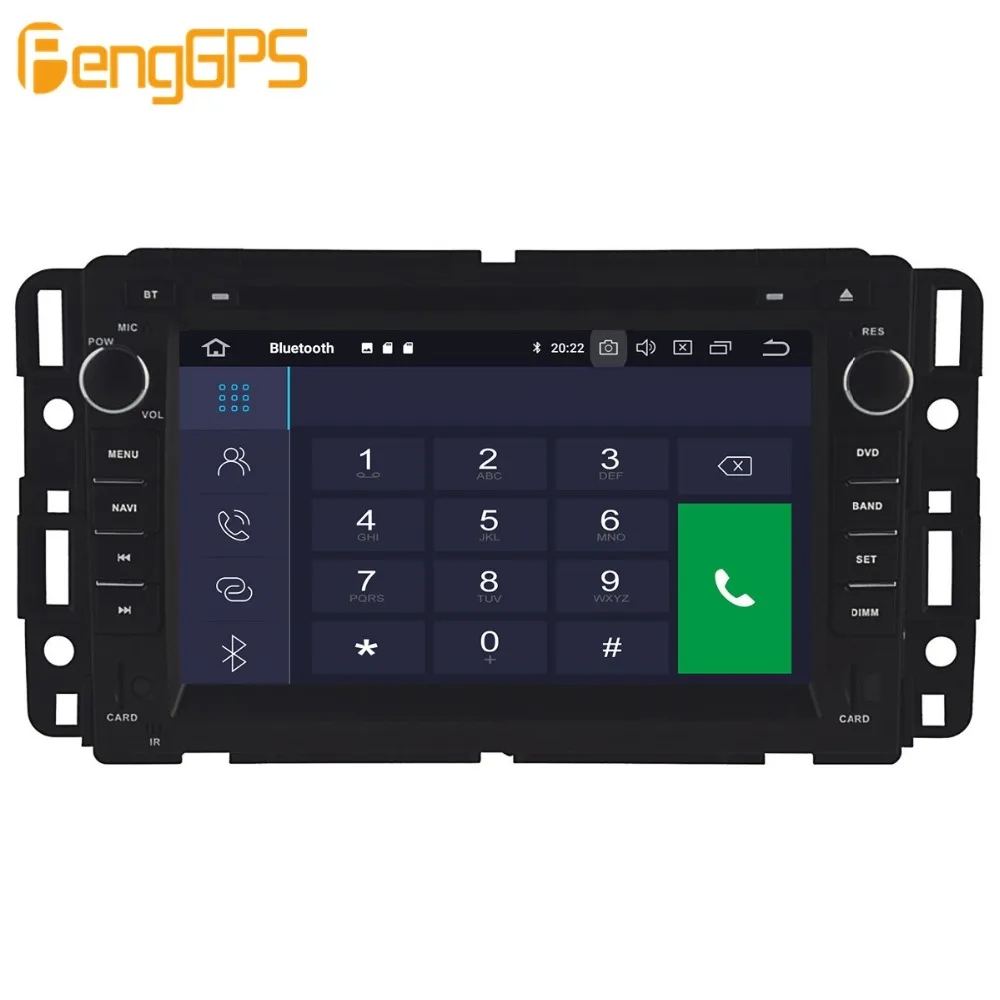 Cheap Android 9.0 PX5 4+64GB car DVD player Built-in DSP Car multimedia Radio For GMC Yukon Tahoe 2007-2012 GPS Navigation 10