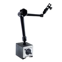 Мини Универсальный Регулируемый манометр стенд держатель магнитное основание держатель для цифрового набора индикатор уровня набора тестовый индикатор инструмент(L