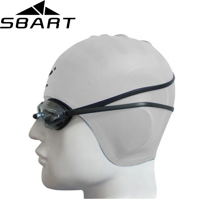 SBART силиконовые шапочки для плавания унисекс водонепроницаемые защитные шапочки для плавания для взрослых длинные волосы силиконовые шапочки для плавания для дайвинга