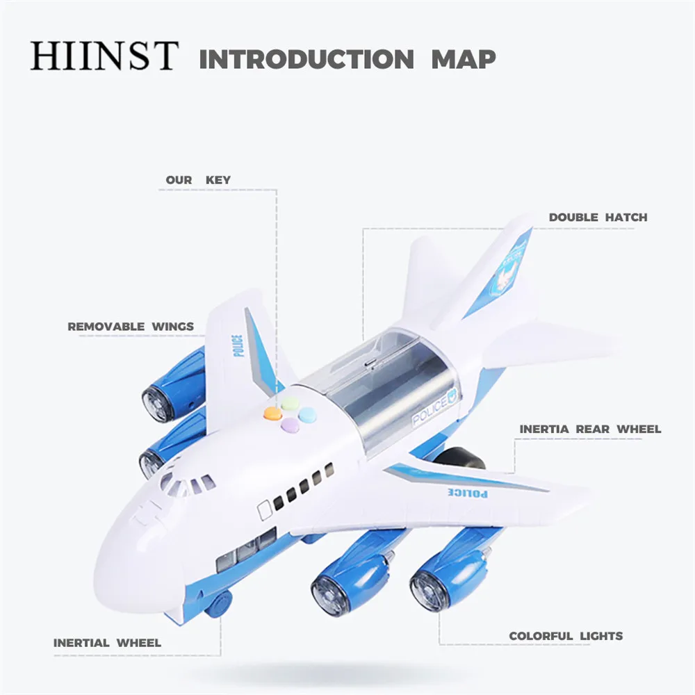 HIINST/игрушки для хранения детских самолетов, 6 шт., автомобильные игрушки, 8 шт., дорожные знаки, багги, грузовик, самолет, машинки, мини-модели для мальчиков, комплекты мини-автомобилей