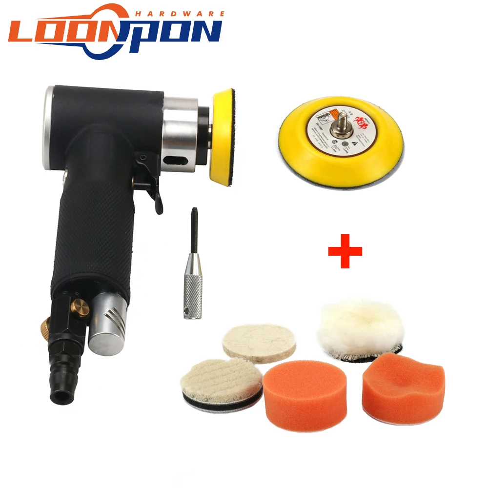 Polisher-Machine Car-Tool Orbital-Sander Pneumatic-Polishing Rust-Removal for Auto-Body