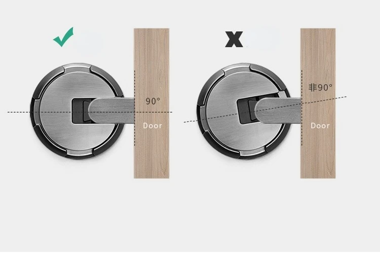 Rolha de porta automática sem perfurador, piso