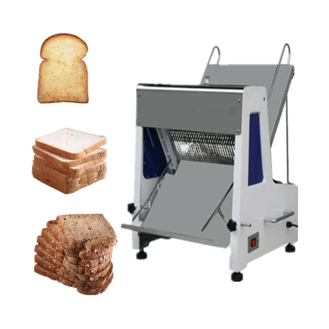 Commercial Mechanical Bakery Bread Shop Cutting Cutter Toast Slicing  Machine, Automatic Adjustable Electric Bread Slicer Machine - AliExpress