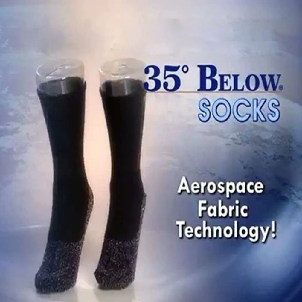 Унисекс теплые носки 35 градусов постоянной температуры носки спорта на открытом воздухе Пешие прогулки Лыжные носки спортивные носки