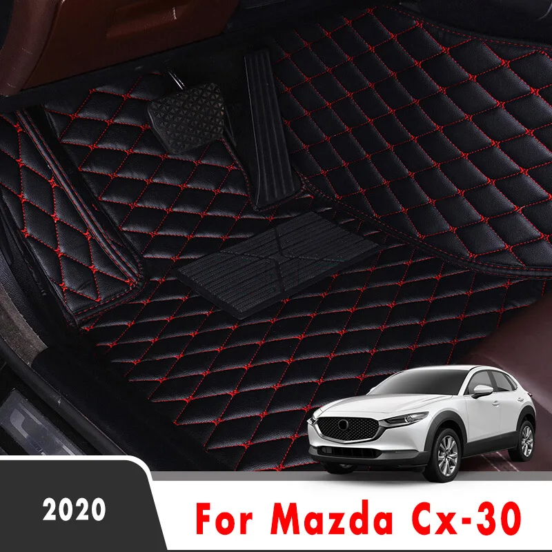 Автомобильные коврики для Mazda Cx-30 2020 автомобильные кожаные защита стайлинга
