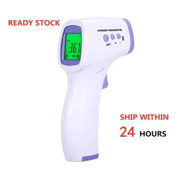 

Infrared Thermometer Electronic For Baby Adult IR Digital LCD Forehead Temperature Measure Thermometer Gun Fever Detect