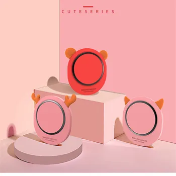 

Qi Wireless Charger For Iphone XS MAX XR 8plus Samsung S10 S9 Plus Note8 Chargeur Induction Cute Without Wire Fast Charging