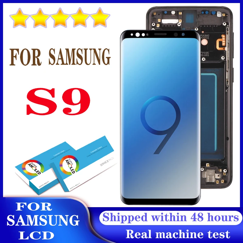ЖК-дисплей Super Amoled 5 8 дюйма для SAMSUNG Galaxy S9 G960 G960F с сенсорным экраном и дигитайзером