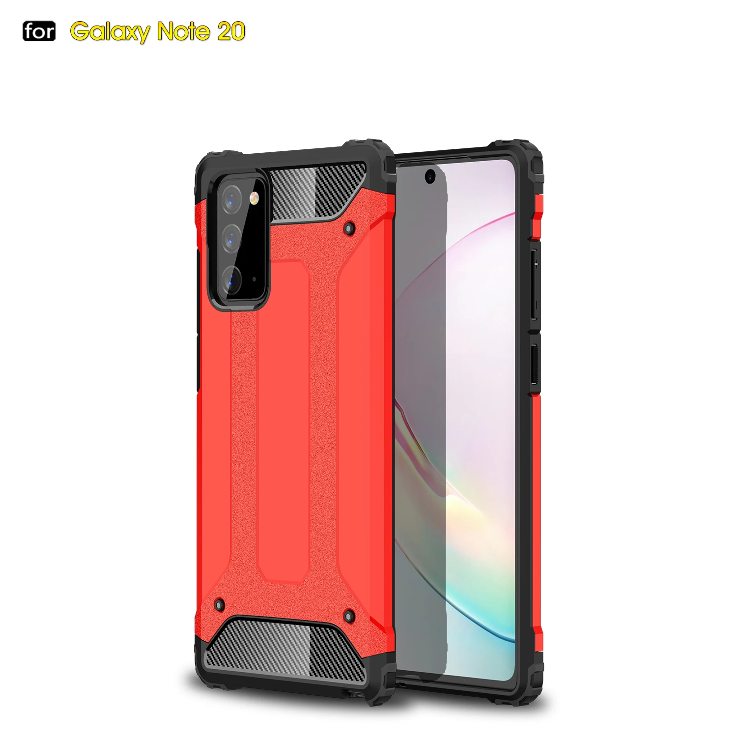 Модный чехол для Samsung Galaxy Note20 мягкий ударопрочный защитный из ТПУ и жесткого