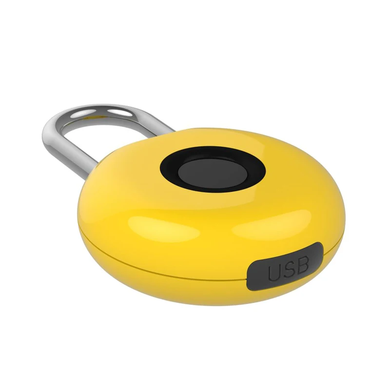 Fashion-Fingerprint Padlock Anti-Theft Lock Luggage Bag Padlock Smart Lock