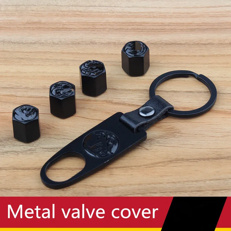 

Dedicated Anti-Theft Valve Car Wheel Tires Valves Tyre Stem Air Caps Airtight Cover For MG6 MG3 MG5 Car Accessories
