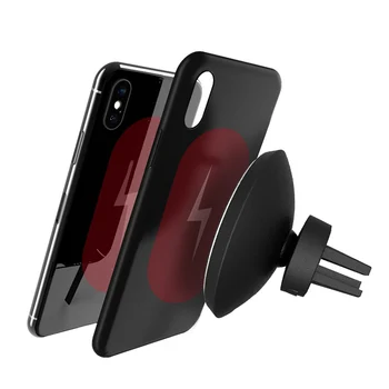 

Magnetic QI Wireless Car Charger Mount 360 Rotation Air Vent Car Cradle Charging Holder NC99