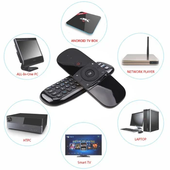 

2.4G Fly Air Wireless Mouse 57 Keys Keyboard Rechargeable Mouse Mini Remote Control For PC Smart TV Set-Top-Box Android TV Box