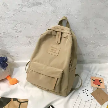 

College Female Backpack Women School Bags for Girls Teenage Lightweight Oxford Junior High School Backpack Students Bagpack 2020