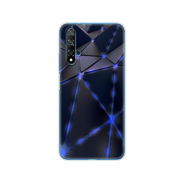 For Huawei Nova 5T Case Soft TPU Back Silicon Phone Cover For Nova5T 5 T YAL-L21 6.26'' Fundas Coque Bumper Skin shockproof