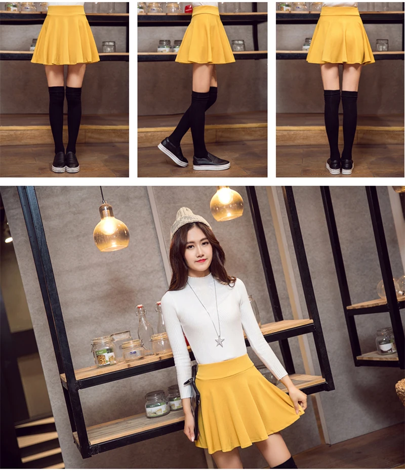 black tennis skirt Black Skirts Womens Plus Size Tutu School Short Skirt Girl Spring Autumn Pleated Shorts Skirts Mini Saia High Waist Faldas Mujer long skirts