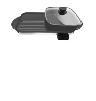 

Electric Grill Household Electric Bakeware Barbecue Plate Korean Barbecue Machine Pot Smokeless Non-stick Commercial