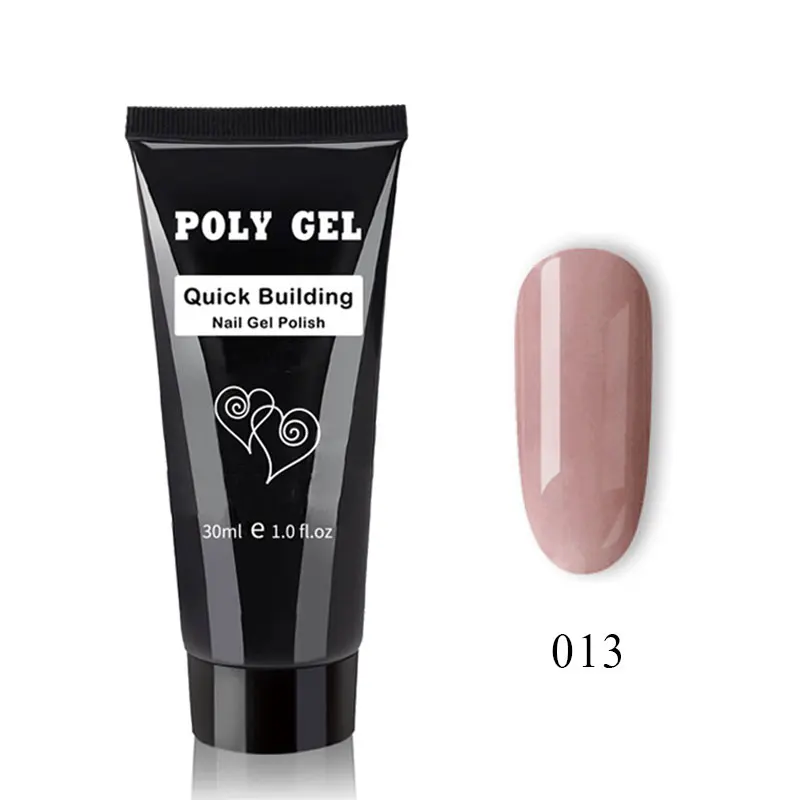 Beateal PolyGel Kit With Lamp Gel Nail Polish Set Nail Art French For Nail Extension UV Gel Varnish Poly gel Set Polygel Poligel - Цвет: 013