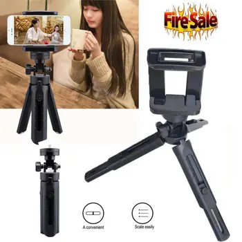 

Portable Extendable Tripod Selfie Stick Bluetooth Remote Handheld Tripod Mount Smartphones Tripods