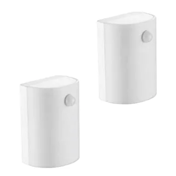 

Warm White Light Portable Closet Lamp of LED Motion Sensor,Automatic Night Light for Bedroom,Kitchen, Corridor (2 Pack)