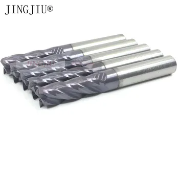 

(6XD6X150L)6.0MM CNC End Millling Cutter in Carbide with 4 Flute Overall Length 150MM HRC55 (10pcs)