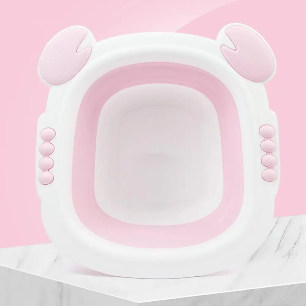 Kidlove детская Портативная Складная Ванна для ванной детская умывальник водонепроницаемый складной бассейн держатель для мытья ванночка для ног
