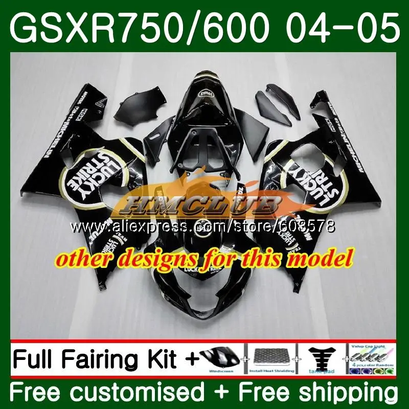 Средства ухода за кожей для SUZUKI GSXR 750 K4 GSXR 600 GSX-R600 04 05 5CL. 44 GSXR-600 GSX R750 GSXR600 04 GSXR750 2004 2005 золотистый Серебристый обтекатель
