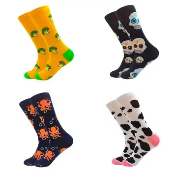 

Fashion funny compression cotton novelty gift Sokken unisex skateboard socks Crazy Cool Skateboard socks
