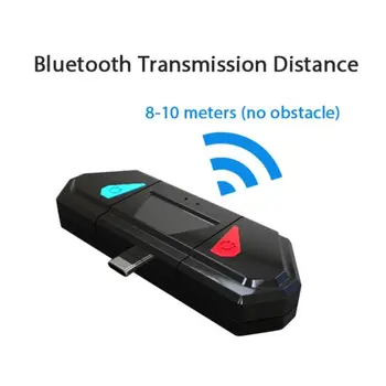 

Bluetooth Adapter Wireless Earphone Audio Transmitter USB Type-C Audio Base Converter For Nintend Switch PS4 PC
