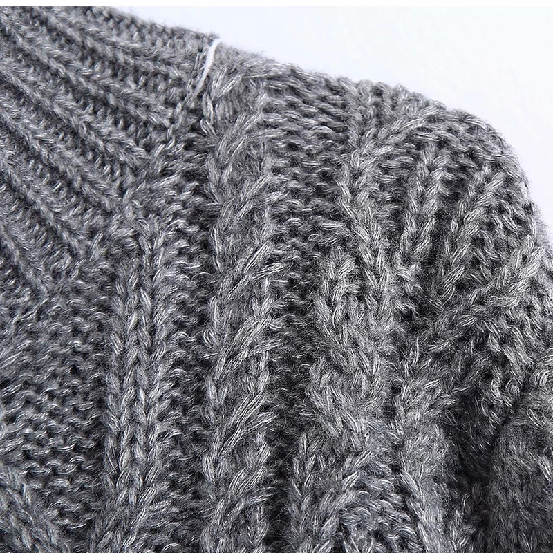New Winter Women Eight-Strand Knitted Short