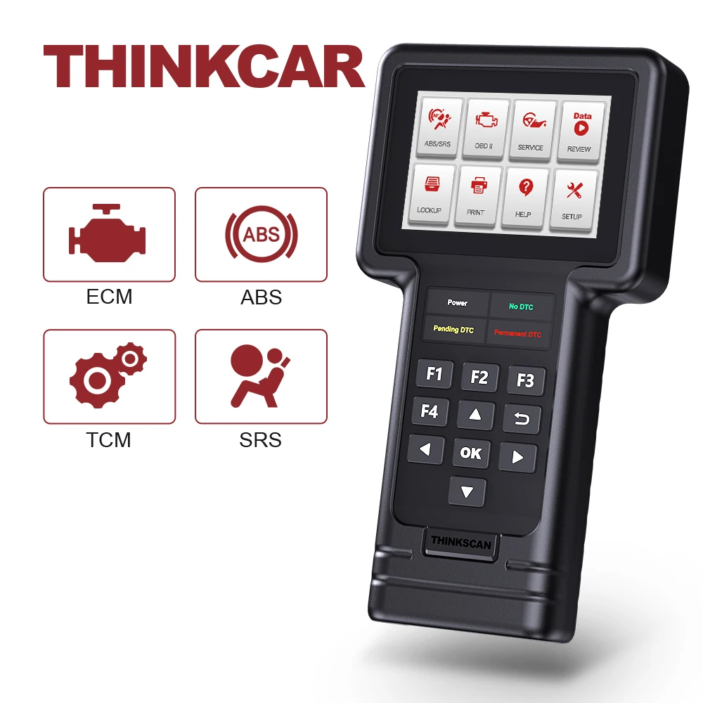Диагностический сканер THINKCAR ThinkScan 650 OBD2 для двигателя ABS SRS | Автомобили и