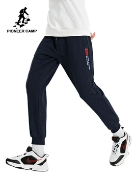 

Pioneer Camp Fashion Men's Sweatpants Black Causal Cotton Autumn Sportswear Joggers Male Trousers 2019 AZZ901298