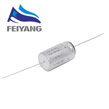 

10PCS PEG124 450V10uf Series Capacitor Axial pin electrolytic capacitor 10UF 450V FOR RIFA