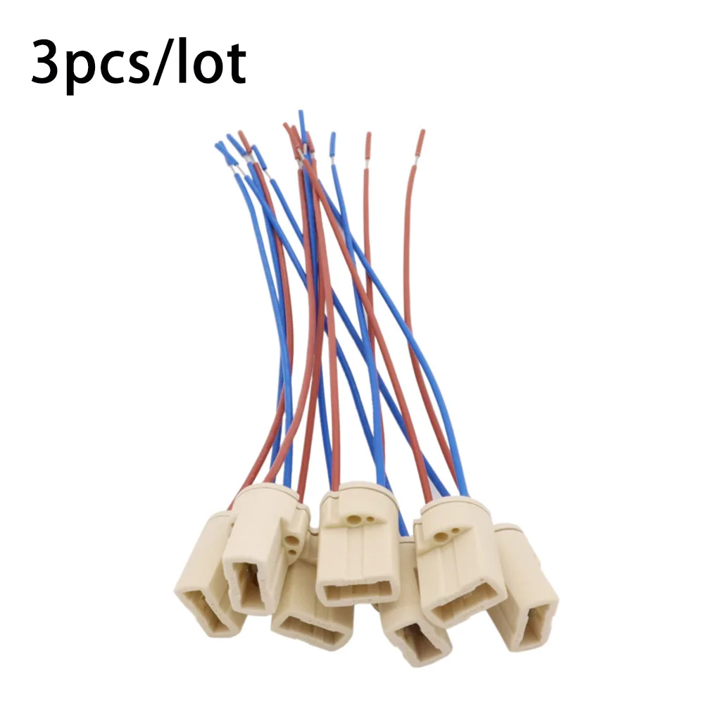 G9 Ceramic Lamp Holder Lighting accessories 110-240V Lamp Base With Wire DIY Socket For G9 LED Bead 3pcs/lot