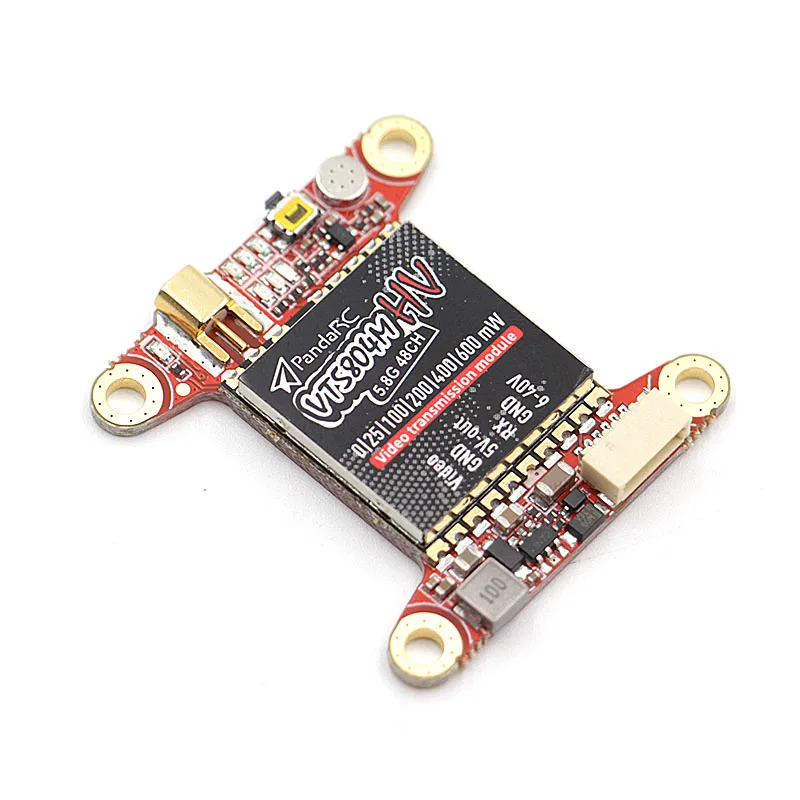 Передатчик изображения PandaRC VT5804M HV 5 8G для FPV ру дрона 48 каналов регулировка OSD 0