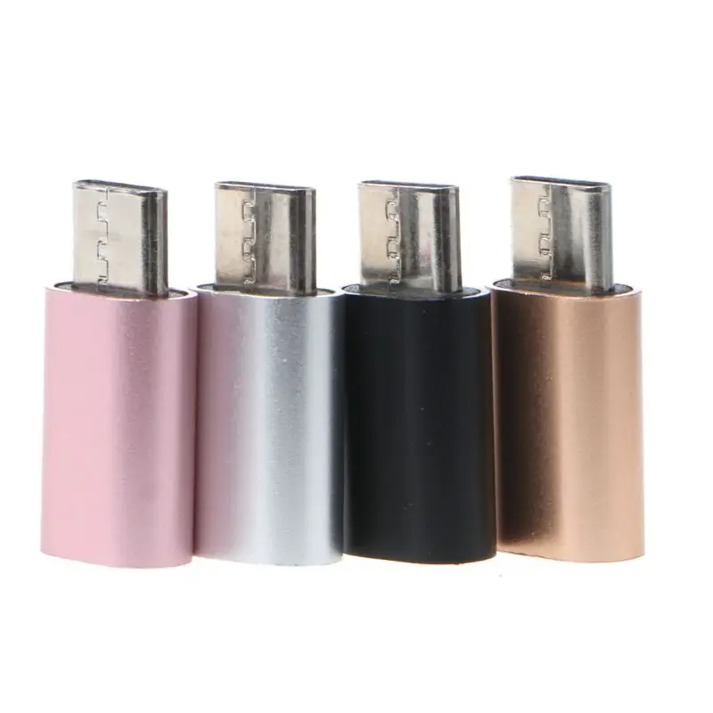 Металлический USB C type C женский и мужской конвертер удлинитель для зарядки адаптер для samsung Xiaomi Huawei HTC Android мобильный телефон