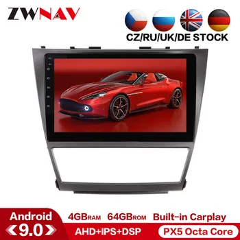 

DSP IPS screen 8core Android 9.0 car multimedia player For Toyota Camry 2006-2011 GPS navi radio Audio stereo head unit free map