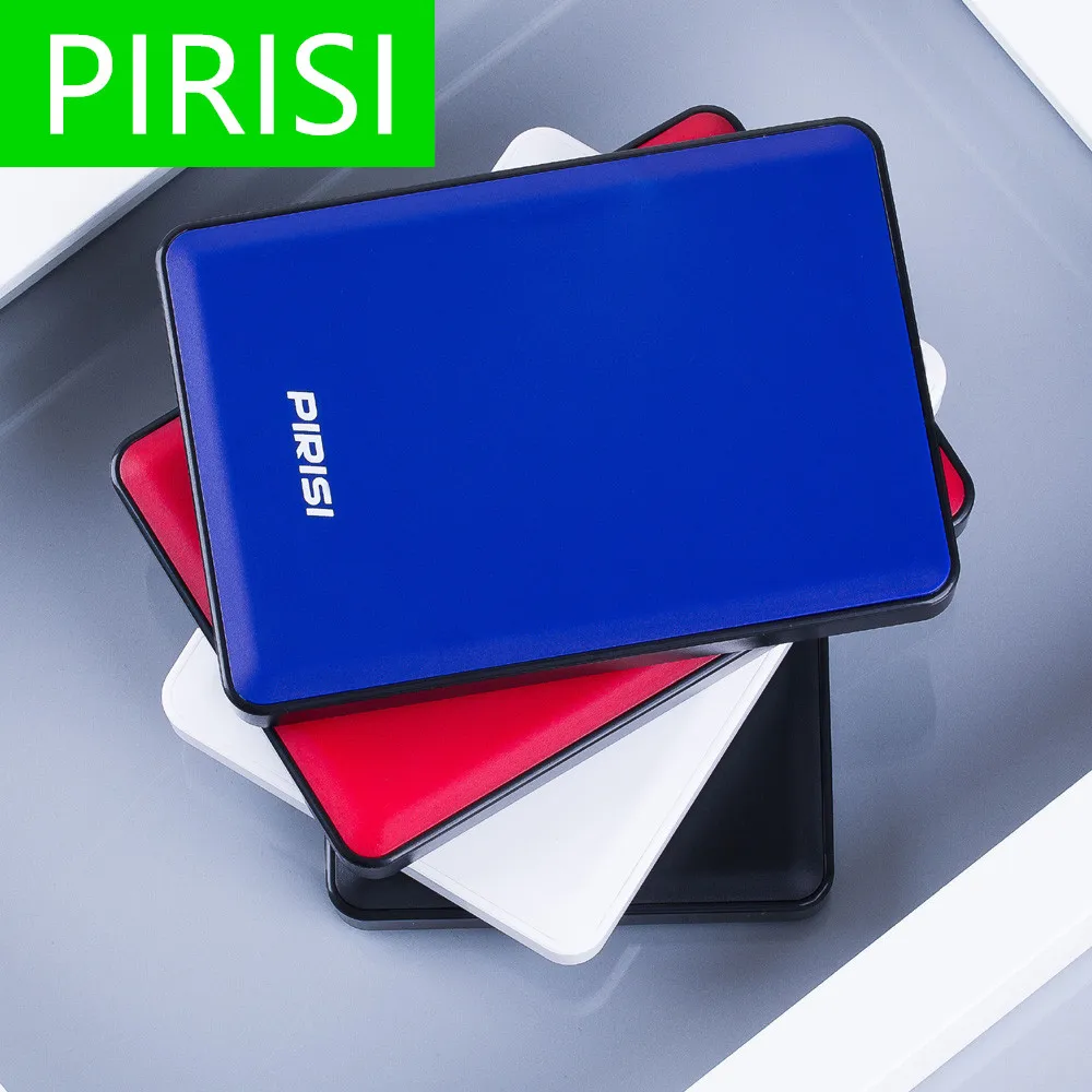 PIRISI HDD 2.5'' External Hard Drive USB3.0 2TB 1TB 500GB 320GB 250GB 160GB 120GB 80GB Storage Portable Hard Disk for PC/Mac