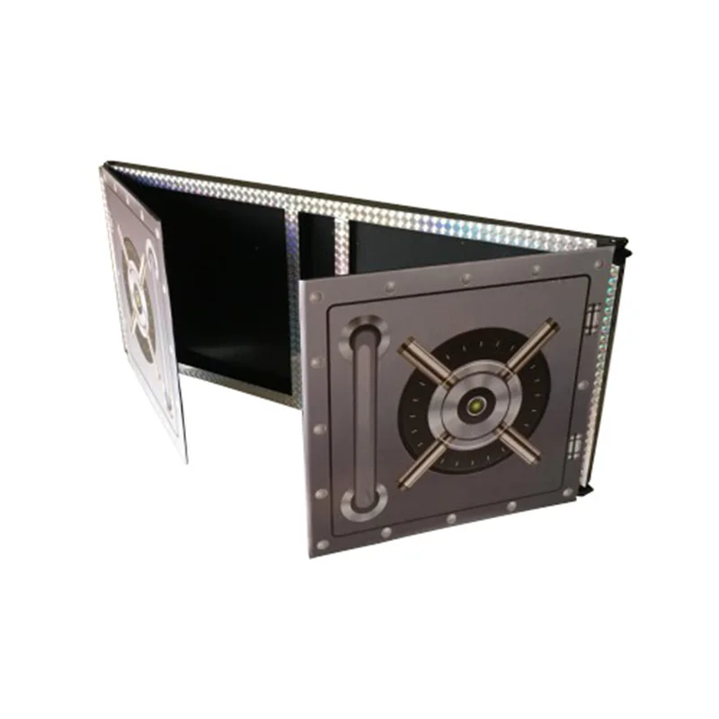 놀라운 동전 상자 마술 트릭 동전 사라지다 나타납니다 마술사 클로즈업 착시 소품 액세서리 속임수, 재미있는 마술 트릭