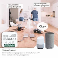 Tuya Smart Life ZigBee Garage Door Opener Controller App Remote Control Supports Alexa Google Home Zigbee2MQTT Gateway Needed - Image 3