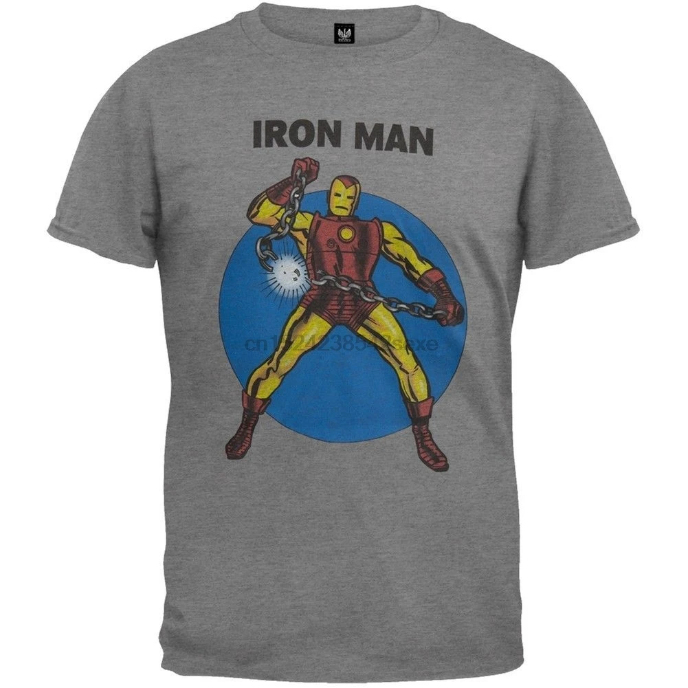 Iron Man - Unchained Tri-Blend Soft Adult Mens T-Shirt |