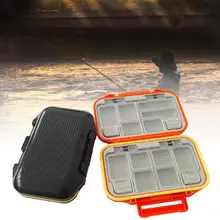 

55% Discounts Hot! Portable Fishing Tackle Box Waterproof Double-Sided Bait Lure Hooks Storage Case