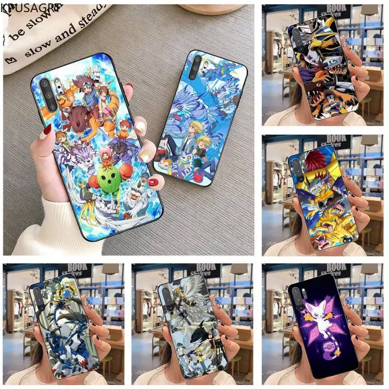 Чехол для телефона Digimon DIY чехол Samsung Galaxy Note20 ultra 7 8 9 10 Plus lite J7 J8 2018 Prime|Бамперы| |