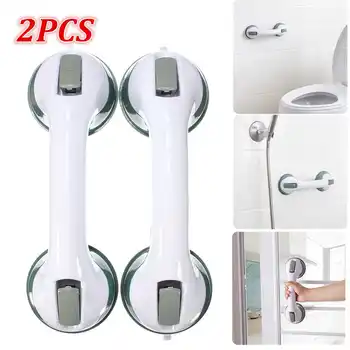 

1PC Bathroom Suction Cup Handle Grab Bar Toilet Bath Shower Tub Bathroom Shower Grab Handle Rail Grip for Elderly Safety