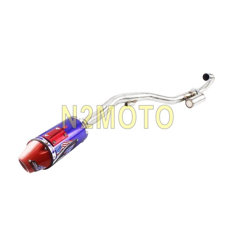 Мотокросс Эндуро выхлопная труба полная система для Honda CRF150F CRF230F 2003- внедорожный грязный велосипед полный Глушитель Трубы