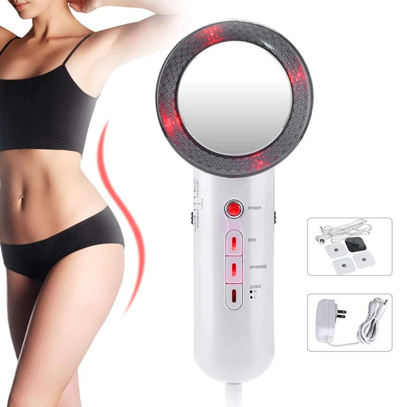 

EMS Infrared Ultrasound Cavitation Body Slimming Massager Weight Loss Lipo Anti Cellulite Fat Burner Galvanic Ultrasonic Therapy