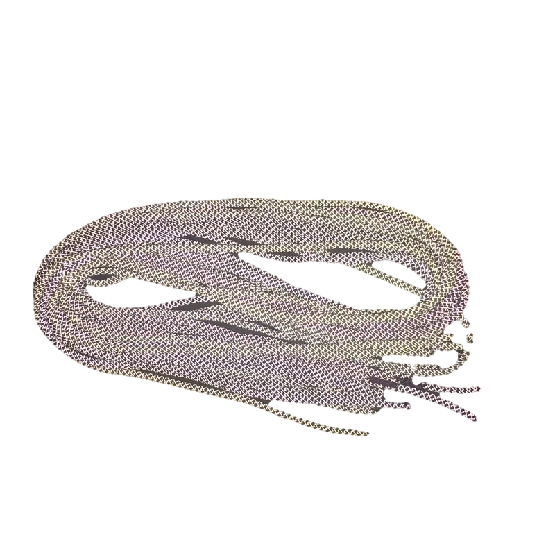 Рисунок 6 - 1 пара, 120 см, круглые кроссовки со звездным рисунком