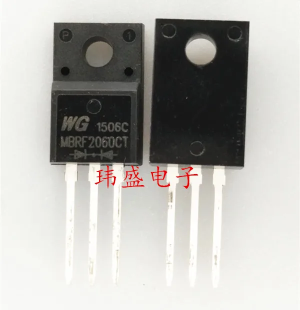 10 шт./лот MBRF2060CT MBR2060CT MBR2060 20A 60V TO-220 Высокое качество