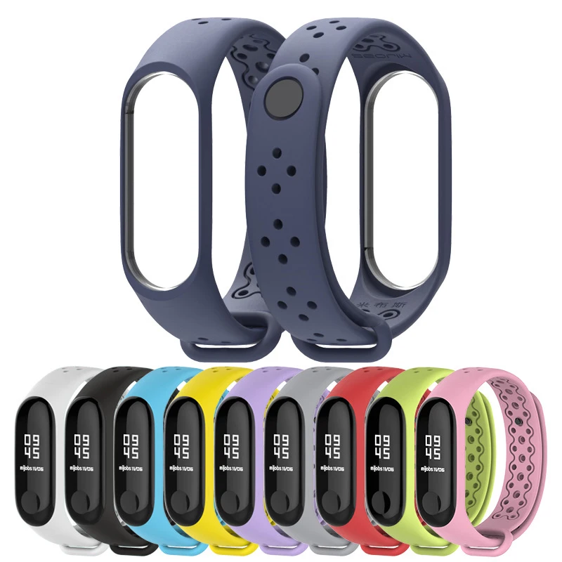 Ремешок для Xiaomi Mi Band 4 силиконовый спортивный браслет смарт-часов 3 | Наручные часы