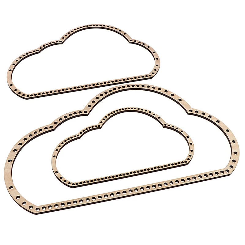 BEAU 3Pcs деревянная форма облака вязание ткацкий станок DIY ремесло инструмент для